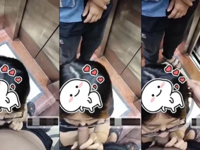 Em sgbb bú mút trong thang máy thì có người lạ vào