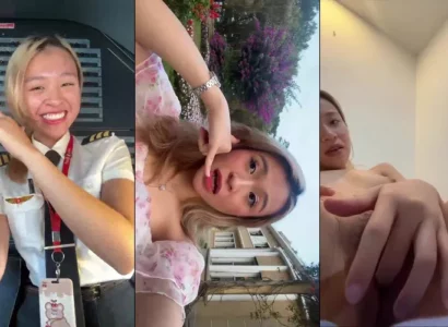 Nữ phi công VietJet lộ clip sex nghịch đồ chơi p2