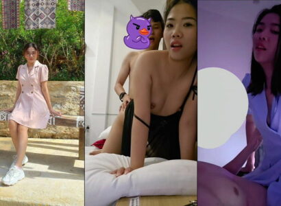 Vừa chơi anh còn bắt em ngậm quần lót p2